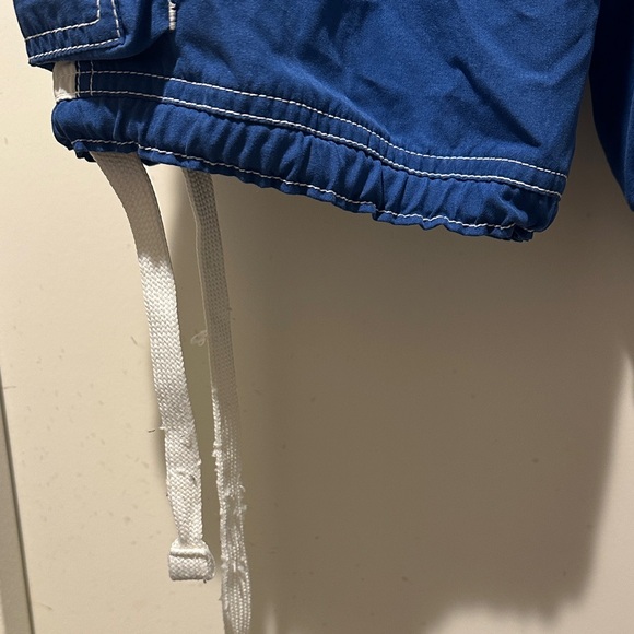 Nike Blue and White Cargo Swim Shorts - Picture 4 of 6